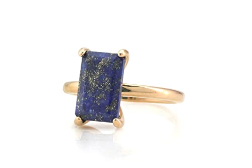 Bague Lapis Lazuli Or Rose tendance pour sublimer votre style vestimentaire quotidien