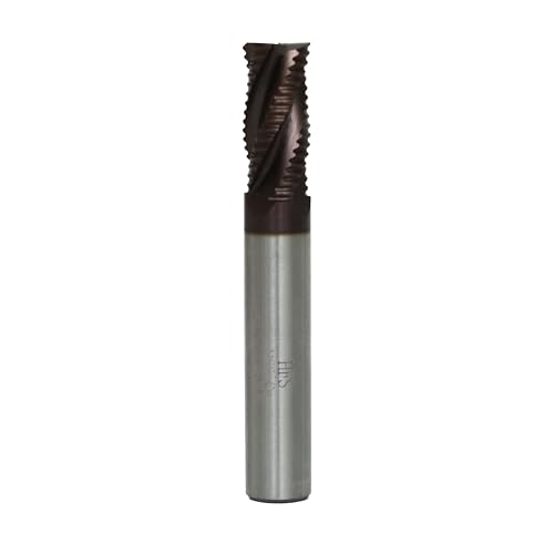 Image of HFS(R) Roughing End Mill Square End Mill 4 Flute M42 8% Cobalt TiAlN for Steel 3/8" Dia.