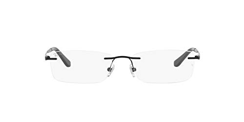 Image of Ray-Ban Men Clear Lens Rectangle Frames - 0RX6323I