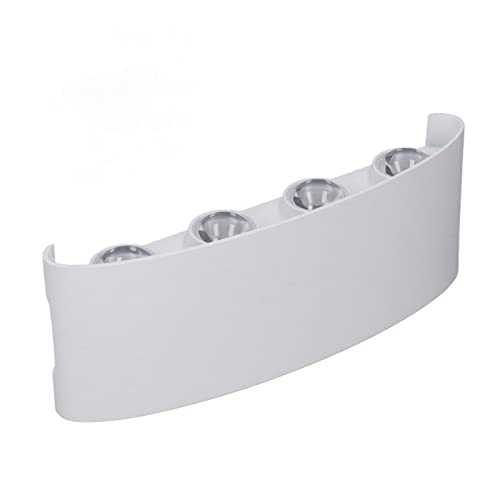 Aplique de pared LED blanco de interior 8W y 90-265V para iluminación decorativa de hotel