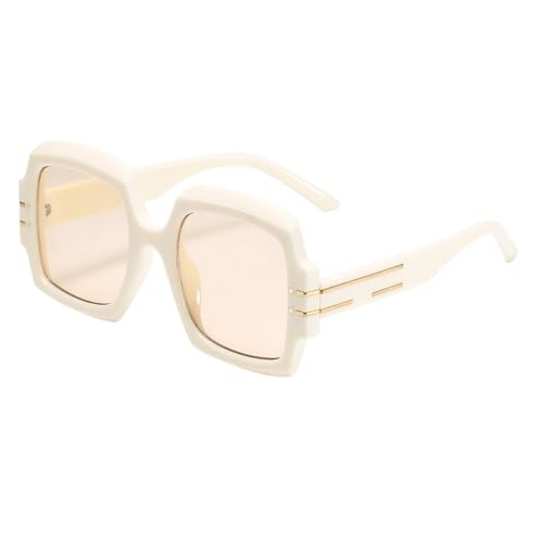 Lunettes de soleil classiques carrées pour femmes mode rétro vintage