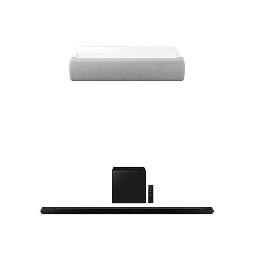 Image of SAMSUNG 130" The Premiere Ultra Short Throw 4K UHD (SP-LSP9TFAXZA, Latest Model) w/ SAMSUNG HW-S800B/ZA 3.2.1ch Soundbar,Wireless Dolby Atmos DTS Virtual:X, (Newest Model),Black