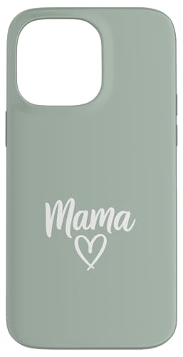 ���B���e�[�W�O���[�� - Mama Heart Elegant Script Motherhood �X�}�z�P�[�X iPhone 14 Pro Max �p