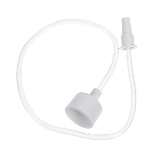 PRETYZOOM Vacuum Packaging Machine Vacuum Sealer Jar Sealer Hose Replacement Food Storage Sealing Hose Food Storage Sealer Tube Jar Sealing Tube Attachment Vacuum Sealing Tool Plastic White