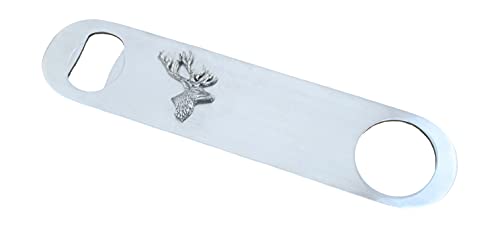 Image of Stag Head Bar Bottle Opener Tool Waiter Gift Free Engraving 347