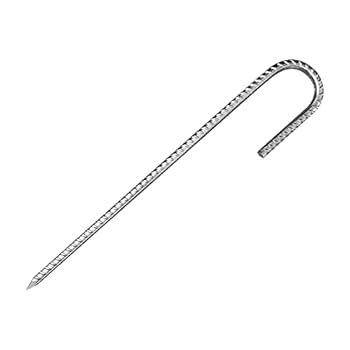 【新着商品】Juhuilai J型止めピン ロープ止め金具 長さ30cm 黒色防 Amazon.co.jp: Juhuilai J型止めピン ロープ止め金具 長さ30cm