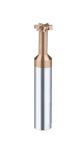 Fraise à rainurer en T outil CNC aluminium acier métal D14