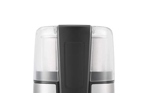Grundig cm 4760 cm 4760Kaffeemühle, Silber, Klingenmahlwerk, 180W, 70 gr, Edelstahlkorpus, 180, Edelstahl/Schwarz – Bild 3