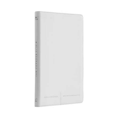 Bíblia Sagrada Slim NVI, Luxo, Capa Branca