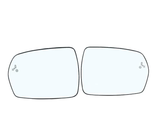 Lentille en Verre de Rétroviseur Antibuée pour Remplacer votre Miroir Cassé ou Rayé Edge