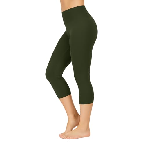 Image of SATINA High Waisted Leggings for Women - Comfortable and Stretchy in Versatile Sizes and Colors