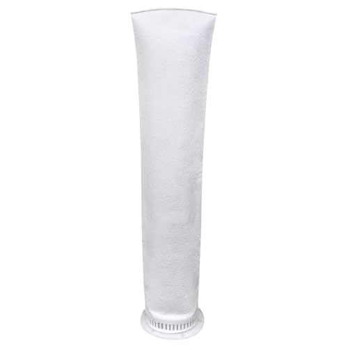 Image of 5 Micron Bag Filter for Water Tank, Sediment Filter for Overhead Water Tank & 20 Inch Big Blue Housing | Reusable Cartridge for Sand, Dirt, Silt (1, White)