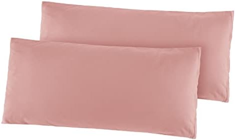 2-pak bawełna Renforcé poszewka na poduszkę, poszewki na poduszki 40 x 60 cm bordowy