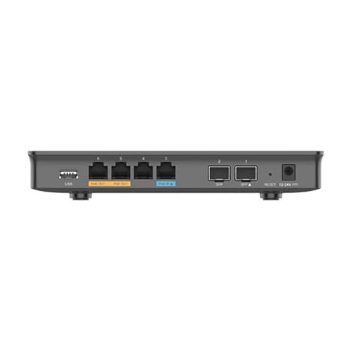 Image of Grandstream GWN7002 | 6-Port Wired Gigabit VPN Router | Dual PoE Output Ports