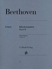 Beethoven: Piano Sonatas - Volume 2 (Henle Urtext Edition) - Partituras