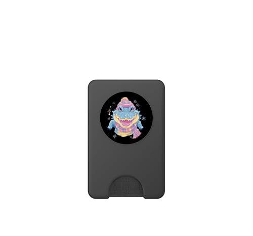 PopSockets PopWallet MagSafe de Cocodrilo con Bufanda para iPhone 2