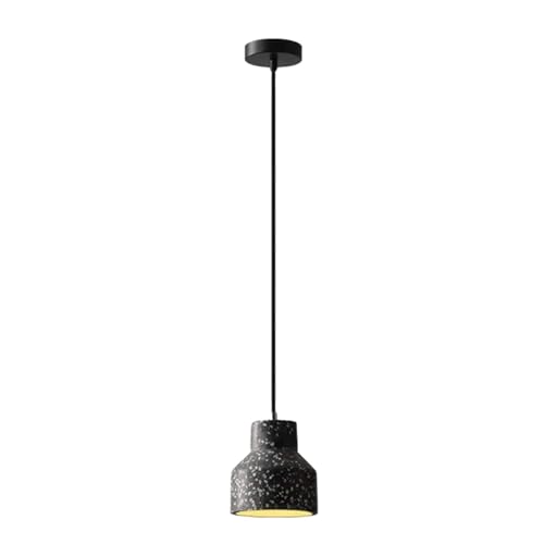 YYWYNUS Natural Stone Pendant Lights Kitchen Island, White Creative Terrazzo