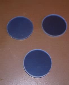 FZN Blue & Frosted Filter dia 32mm for Biology Compound Microscope - Set of 2