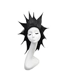 KAPVXRKI Zaraki Kenpachi Cosplay Wig Heat Resistant Synthetic Wigs for Halloween Costume Party Role Play+Wig Cap