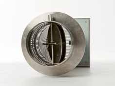 Doppelklappe - Doppelklappensystem mit 100 mm Anschlussstutzen
