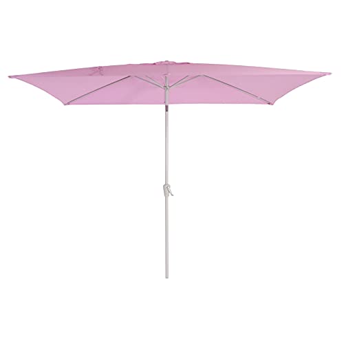 Mendler Sonnenschirm N23 quadratisch 2x3m mit UV-Schutz 50+