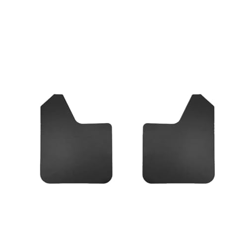 Garde-boue pour pick-up et camionnette - Protection anti-projection universelle noire 2 pièces
