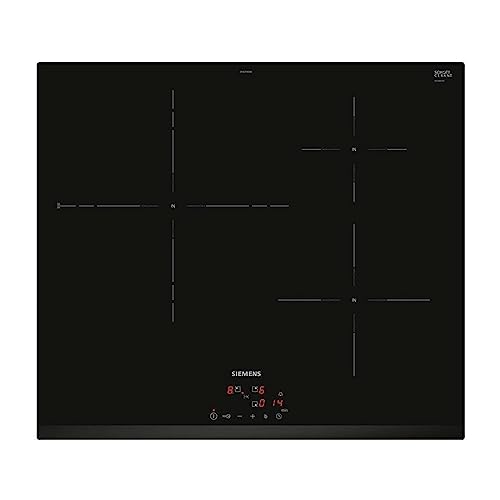 Table de cuisson à induction SIEMENS EH631BDB6E 60 cm 3 zones EasyTouch avant - vue 3