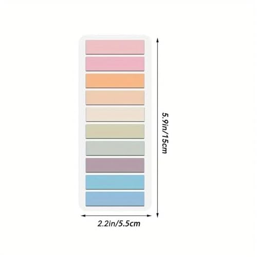 Notes adhésives transparentes fluorescentes pour annoter sans abîmer - 2