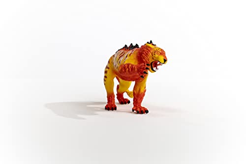 Schleich Eldrador Creatures, Lava Monster Mythical Creatures Toys For Kids, Lava Tiger Action Figure, Ages 7+ #TOP5