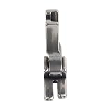 SIKUAI Sewing Machine,Industrial Part P35/24983 Hinged Plin Foot Shirring Gathering Pleated Presure Feet 1PC for REX for Singer for SunStar for TACSEW for Taiko for Yamaha Steel Silver