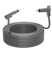 Cable Gen2 15FT/5M for Starlink Gen 2 Standard Kit, Replacement Extension Star Link V2 Cable Waterproof Grey