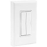RunLessWire Click for Philips Hue Wireless Dimmer Light Switch, Smart Switch with Battery-Free Insta