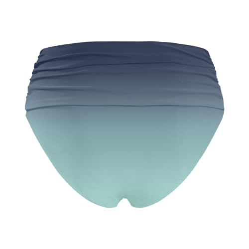 Bikini tie-dye chic de haute qualité avec haut à col V profond