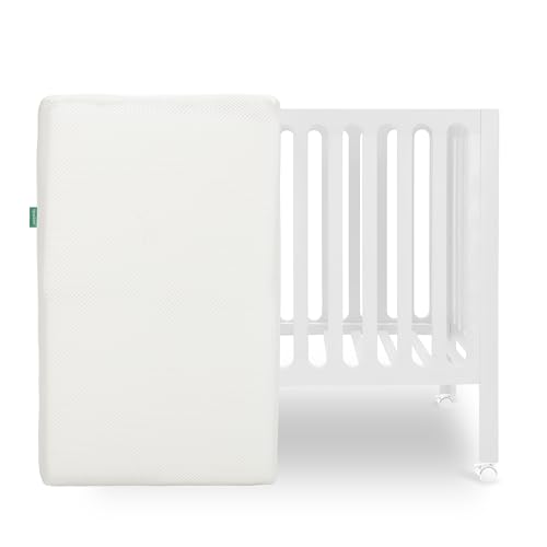 Newton Baby Galileo Mini Crib with Wheels and Mattress