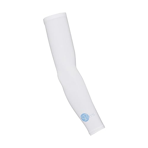 SParms Sleeves (Sun Protection and Cooling) (White, S)