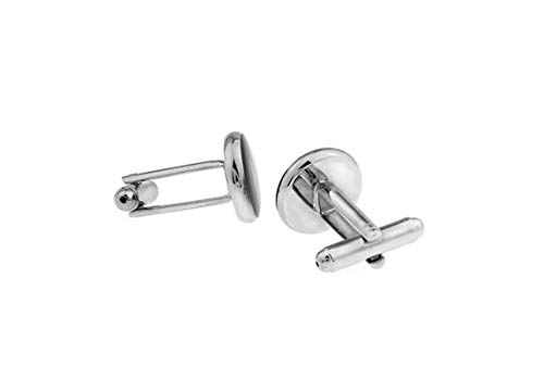 Juego de Mancuernillas Daesar para Hombre Color Negro miniatura 2