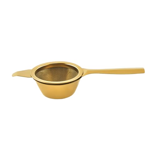 Homoyoyo High-temperature Resistant Tea Filter Long Handle Mesh Tea Strainer for Tea Lovers