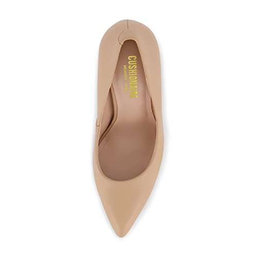 Cushionaire Women's Alta Dress Pump With +Comfort, Beige 9 #TOP4
