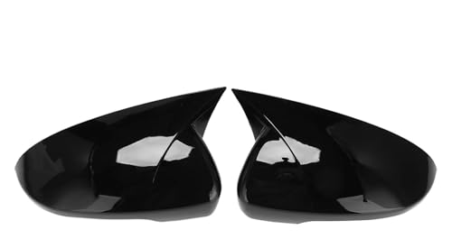 Coque de rétroviseur Tucson 2015-2020 style corne de bœuf en noir brillant haut de gamme
