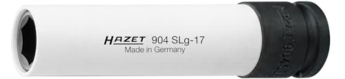 HAZET 904SLG-17 130 mm 6-Point Hexagon Traction Profile Impact Socket - Multi-Colour