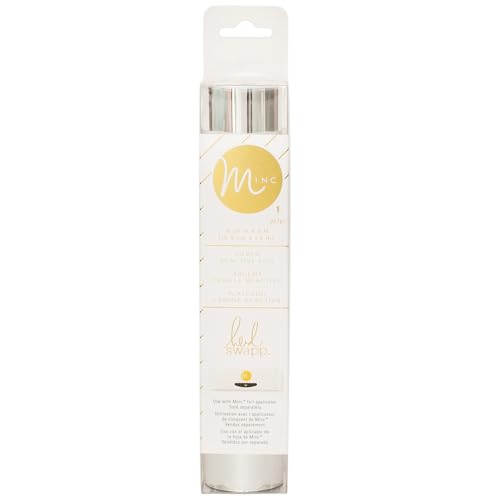 American Crafts Heidi Swapp Minc foil Silver 6" Plateado