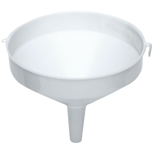 Large Industrial-Size HDPE Funnel, 12 L