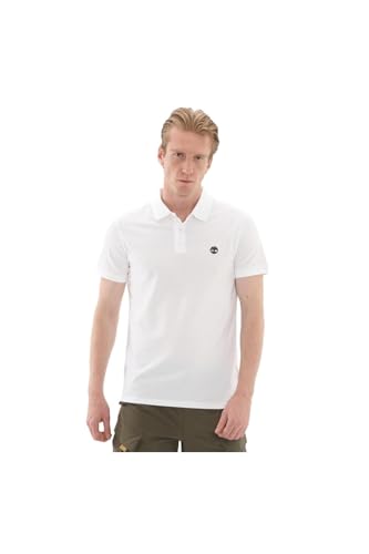 Polo Timberland Millers River blanc le haut idéal pour vos sorties estivales en terrasse