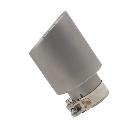 Embout de silencieux d'échappement universel en acier inoxydable 76x101mm