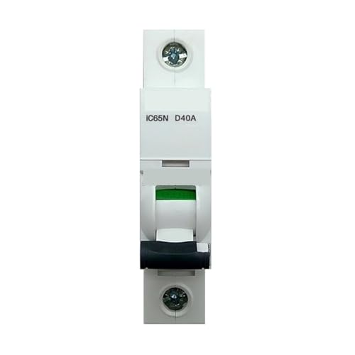 Disjoncteur Acti 9 iC65N 1P D40A courbe D pour sécuriser la pompe à chaleur et la climatisation