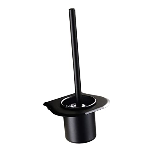 Juego De Cepillos De Baño De Aluminio Space Soporte Para Cepillos De Pared Kit De Limpieza Para El Cabello Fácil De Limpiar Diseño Moderno