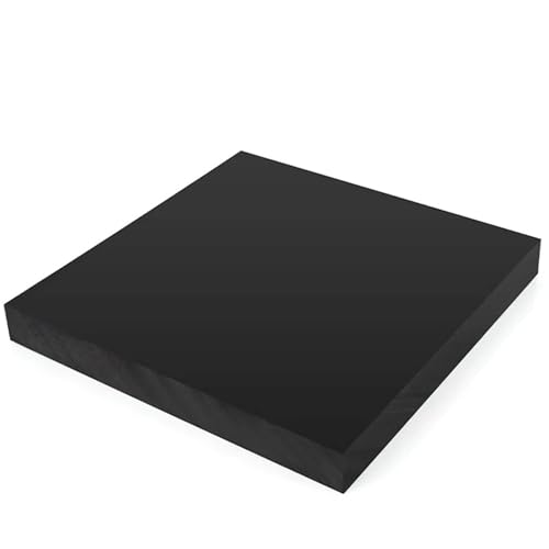 1枚〜5枚 黒ベークライト板 絶縁フェノール樹脂ボード ベークライトシート 厚さ3mm〜20mm(3x200x200mm 2Pcs)