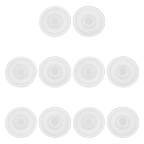 ARTSEWPLY Tappo Anti-Goccia in Silicone per Bottiglia D’Acqua Grande Chiusura Ermetica Set 10 Pezzi Design a T per Tazza da Viaggio Ufficio e Uso Quotidiano