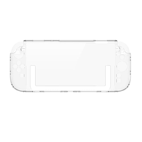 Capa Protetora Pretective X para Nintendo Switch 2, Design Ultra Slim 0,8mm, Acabamento Fosco Premium, Preta (Transparente)