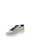 Materiale Esterno: Pelle Nero Giardini E202400U Sneakers Uomo in Pelle E Camoscio - Nuvola 43 EU